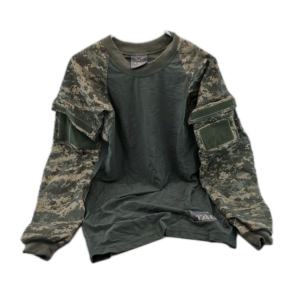 Valken Tac Size M Camouflage Athletic Long Sleeve Shirt